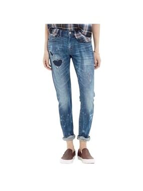 Madewell The Slim Boy Rip and Repair Edition Jeans Size 30